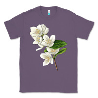 Lavender Mock Oranges Illustrations Classic Tee - LillyAllenDesigns