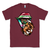 Burgundy Serape Cowboy Tongue Classic Tee - Jasminsmagicworld