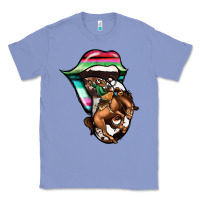 Colony Blue Serape Cowboy Tongue Classic Tee - Jasminsmagicworld