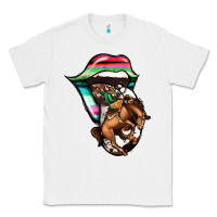 White Serape Cowboy Tongue Classic Tee - Jasminsmagicworld