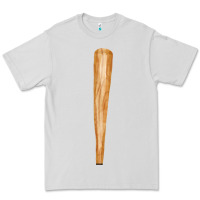 Dove Grey wooden baseball Premium Tee - FaDigitalArtStudio