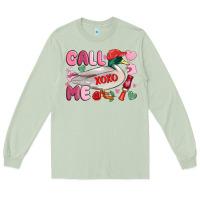 Matcha call me valentine mallard duck Long Sleeve Tee - MaliasSmallBusiness