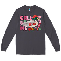 Smoke call me valentine mallard duck Long Sleeve Tee - MaliasSmallBusiness