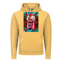 Vintage Mustard candy machine  with heart candies  air Vintage Hoodie - AdoDesignShop
