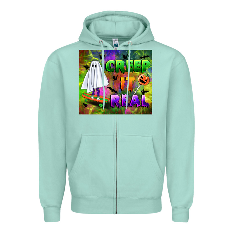 Creep It Real Zipper Hoodie by BundleAndBundleShop | Teevron