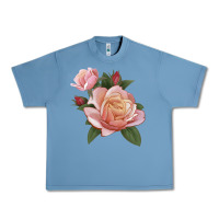 Pebble Blue State Of Grace Rose Urban Heavy Tee - LillyAllenDesigns