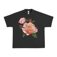 Pigment Black State Of Grace Rose Urban Heavy Tee - LillyAllenDesigns