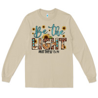 Mushroom be the light matthew 5 14 Long Sleeve Tee - JahusDesignShop