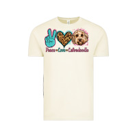 Vintage Arctic peace love labradoodle Vintage Tee - Jasminsmagicworld