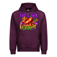 Mauve Wine let's get cray with crawfish olivia Urban Hoodie - OliviaCreatesArt