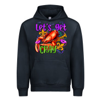 Navy let's get cray with crawfish olivia Urban Hoodie - OliviaCreatesArt