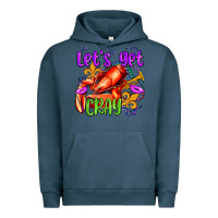 Pigment Midnight Navy let's get cray with crawfish olivia Urban Hoodie - OliviaCreatesArt