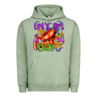 Pigment Oil Green let's get cray with crawfish olivia Urban Hoodie - OliviaCreatesArt