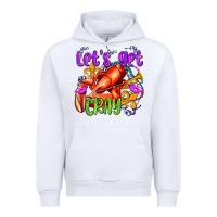 White let's get cray with crawfish olivia Urban Hoodie - OliviaCreatesArt