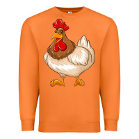 Carrot cute chicken Premium Sweatshirt - texasbilliewilder
