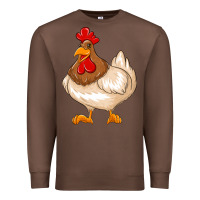 Chestnut cute chicken Premium Sweatshirt - texasbilliewilder