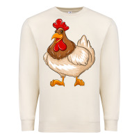 Sandshell cute chicken Premium Sweatshirt - texasbilliewilder