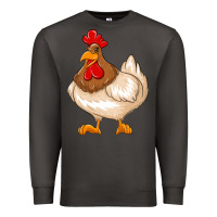 Smoke cute chicken Premium Sweatshirt - texasbilliewilder