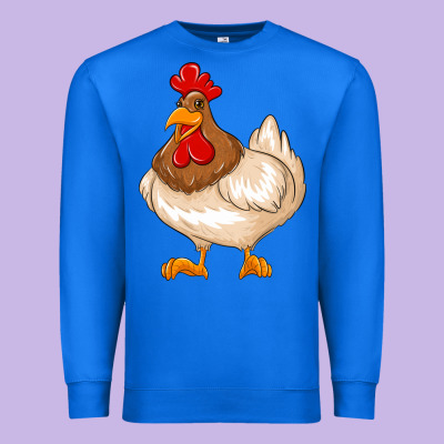 Cute Chicken Premium Sweatshirt Designed By Texasbilliewilder