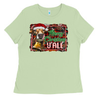 Matcha merry christmas y'all Ladies Tee - RanaPortraitStore