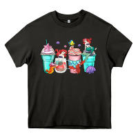 Asphalt ariel coffee cups Heavy Core Tee - Zillion Design Studio