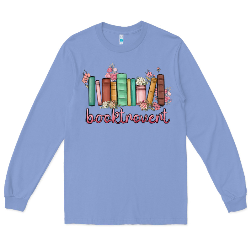 Booktrovert Long Sleeve Tee by MaliasSmallBusiness | Teevron
