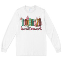 White booktrovert Long Sleeve Tee - MaliasSmallBusiness
