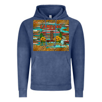 Vintage Denim camping is my happy place Vintage Hoodie - Artiststas