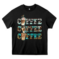Black western coffees Heavy Core Tee - BarkalooDesign