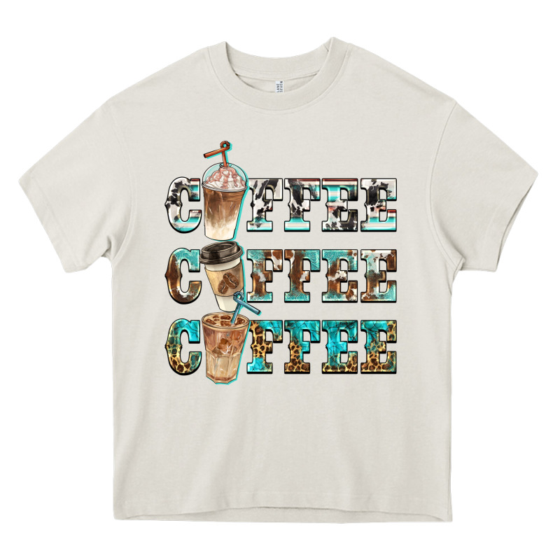 Western Coffees Heavy Core Tee by BarkalooDesign | Teevron