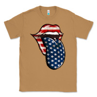 Toasted Coconut America 4th Of July Tongue Classic Tee - Jasminsmagicworld