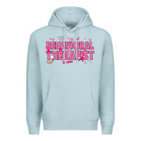 Blue Mist Breast Cancer behavioral therapist Premium Hoodie - texasbilliewilder