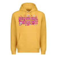 Mustard Breast Cancer behavioral therapist Premium Hoodie - texasbilliewilder