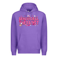 Purple Breast Cancer behavioral therapist Premium Hoodie - texasbilliewilder