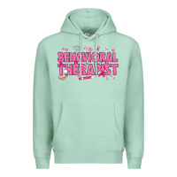 Seafoam Breast Cancer behavioral therapist Premium Hoodie - texasbilliewilder