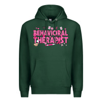 Sports Green Breast Cancer behavioral therapist Premium Hoodie - texasbilliewilder