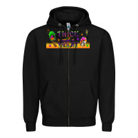 Black thick and a treat libbey glass Zipper Hoodie - BundleAndBundleShop
