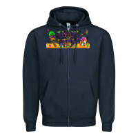 Navy thick and a treat libbey glass Zipper Hoodie - BundleAndBundleShop