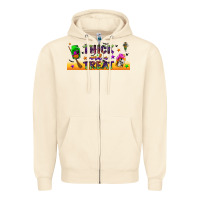 Sandshell thick and a treat libbey glass Zipper Hoodie - BundleAndBundleShop
