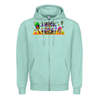 Seafoam thick and a treat libbey glass Zipper Hoodie - BundleAndBundleShop