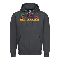 Smoke thick and a treat libbey glass Zipper Hoodie - BundleAndBundleShop