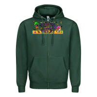 Sports Green thick and a treat libbey glass Zipper Hoodie - BundleAndBundleShop