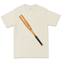 Bone wooden softball bat Premium Tee - FaDigitalArtStudio