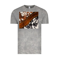 Cloud Rock cowhide leather Vintage Tee - BarkalooDesign