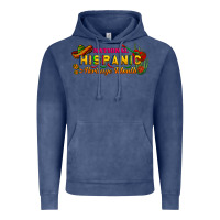 Vintage Denim national hispanic heritage month Vintage Hoodie - BundleAndBundleShop