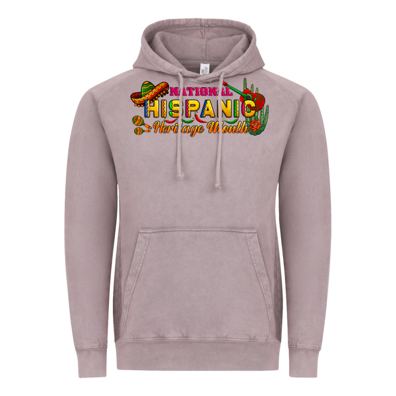 National Hispanic Heritage Month Vintage Hoodie by BundleAndBundleShop | Teevron