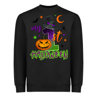 Black My first Halloween Heavyweight Sweatshirt - NancyCooperArtShop