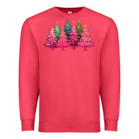 Cardinal christmas tress with lights Premium Sweatshirt - texasbilliewilder