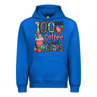 Cobalt hundred days of coffee and chaos Urban Hoodie - OliviaCreatesArt