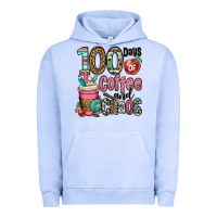 Pigment Grape Ice hundred days of coffee and chaos Urban Hoodie - OliviaCreatesArt